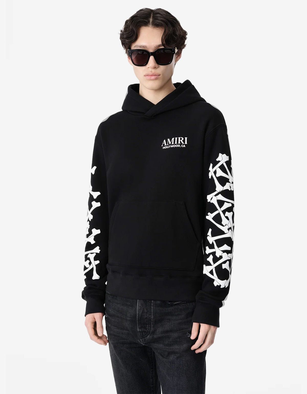 A Men’s Amiri Hoodies & Sweatshirts (New Collection) - Amiri Stacked Bones Hoodie