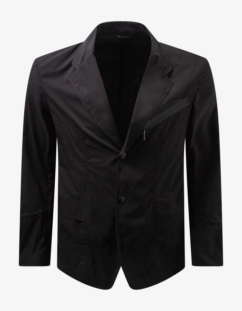 Givenchy Black Technical Blazer