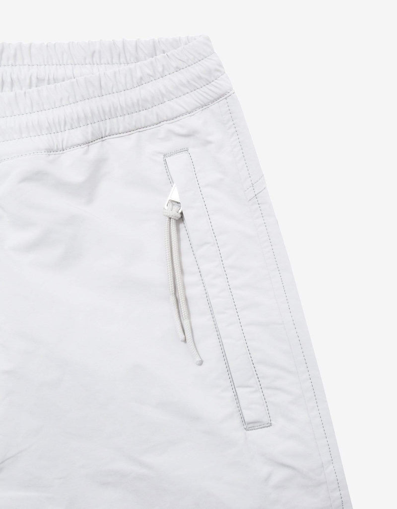 Light Grey Nylon Athletic Trousers