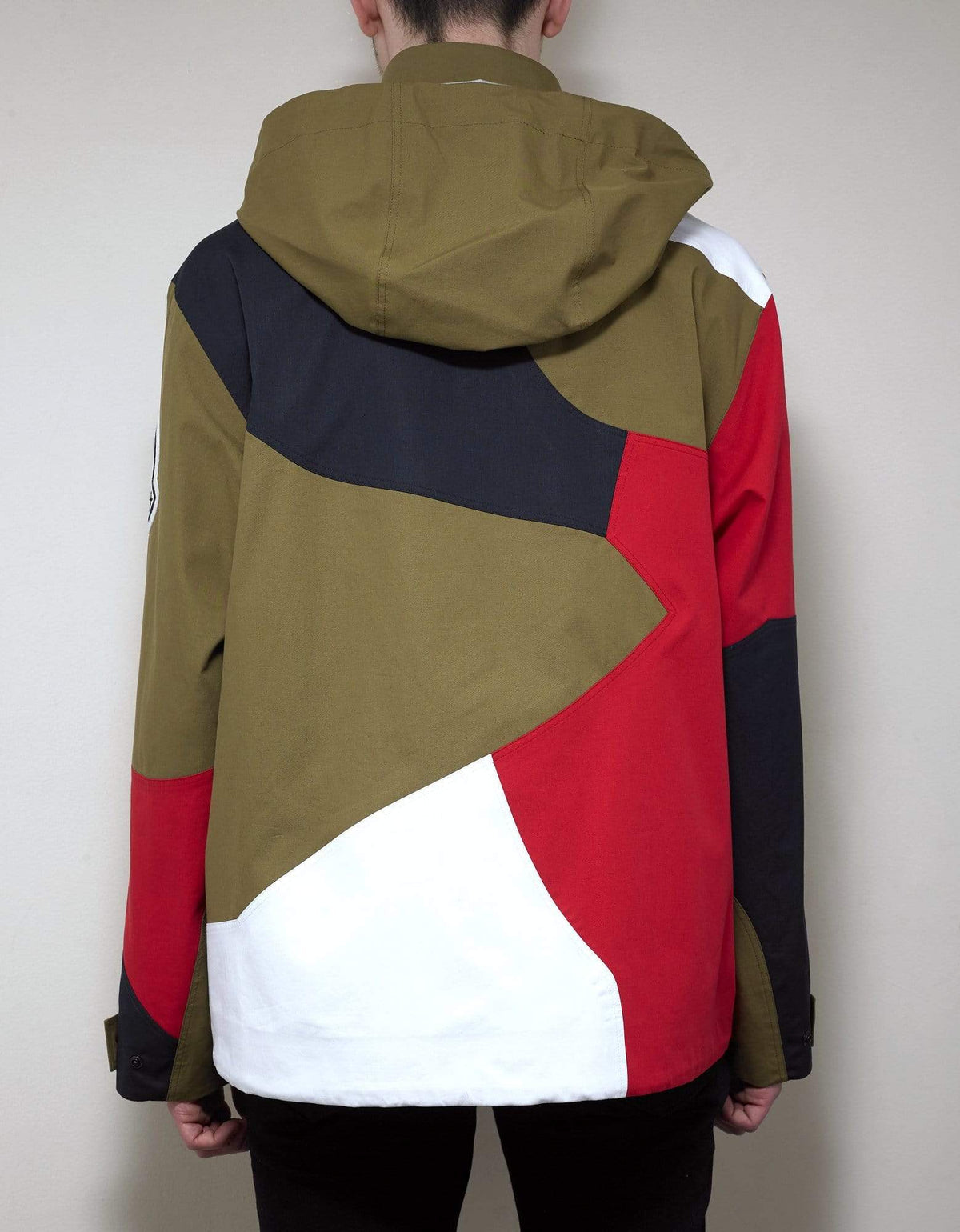 2 Moncler 1952 Moncler Baudrier Multicolour Patchwork Windbreaker