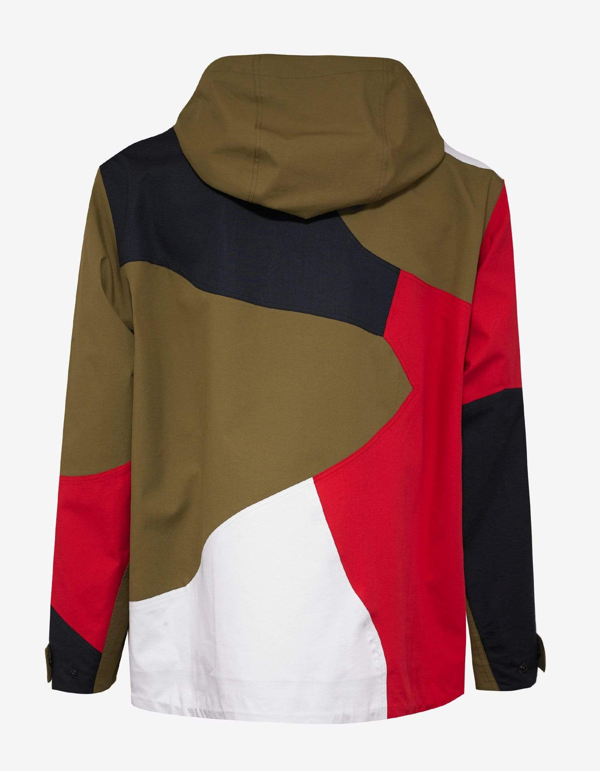 2 Moncler 1952 Moncler Baudrier Multicolour Patchwork Windbreaker