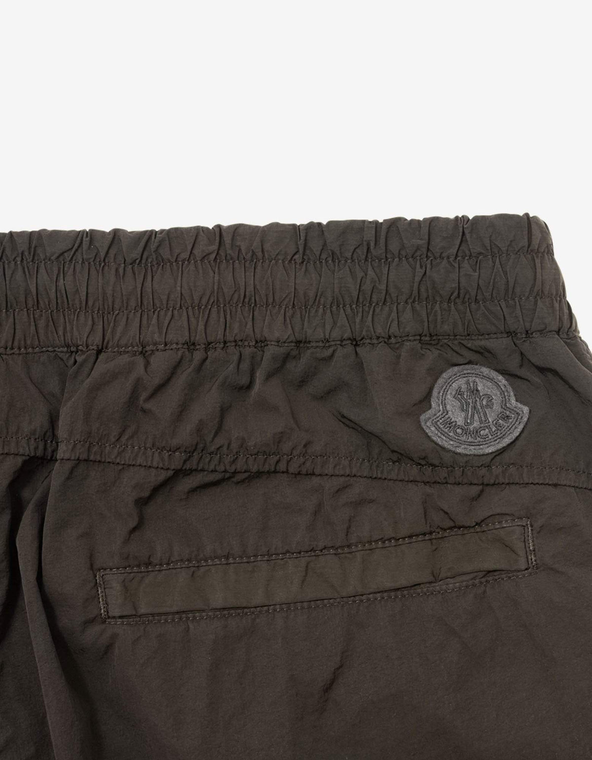 2 Moncler 1952 Moncler Dark Green Nylon Athletic Trousers