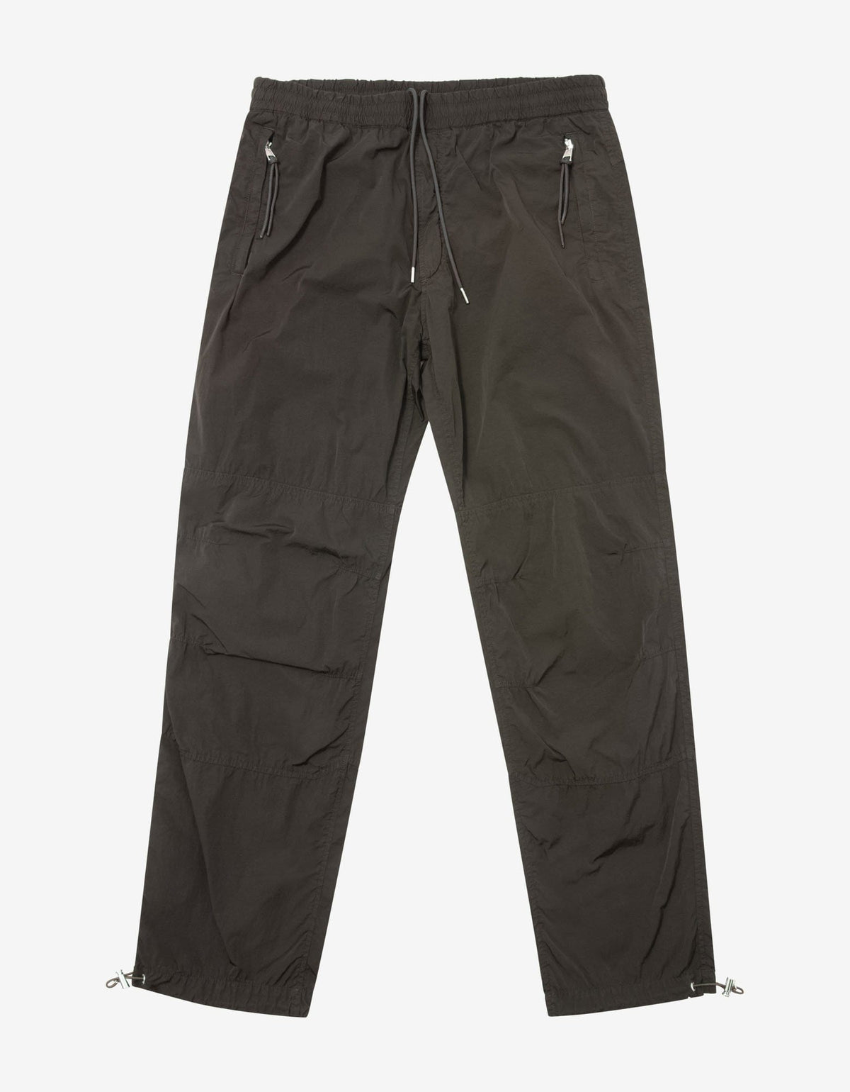 2 Moncler 1952 Moncler Dark Green Nylon Athletic Trousers