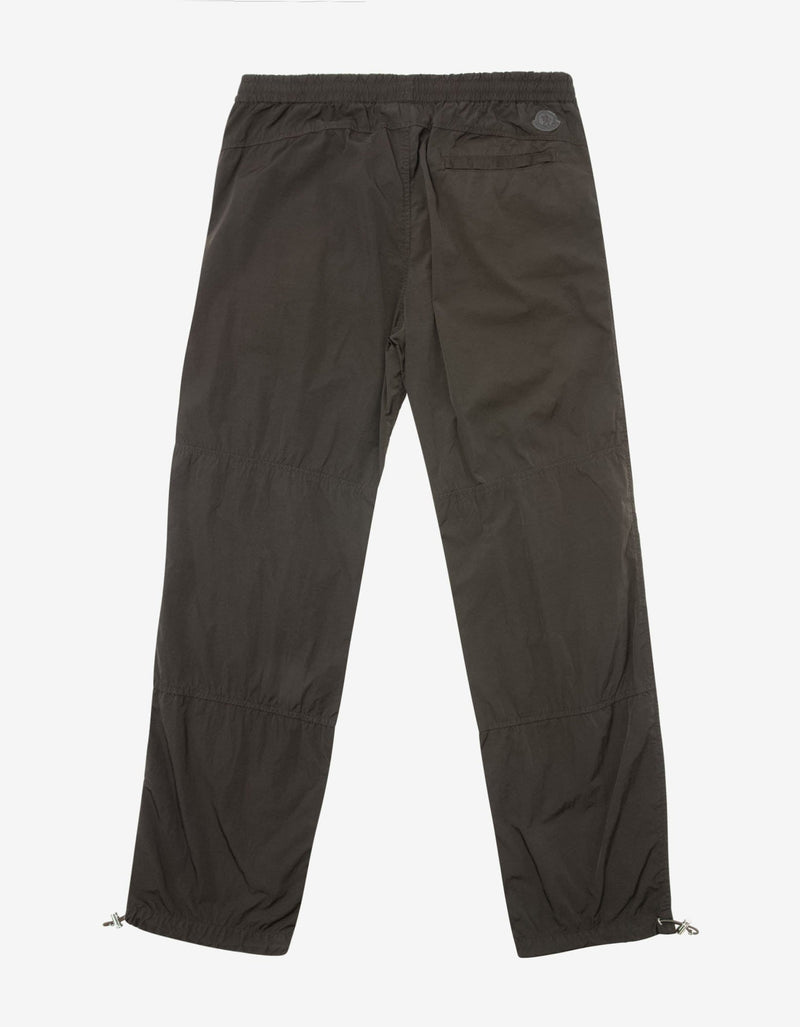 2 Moncler 1952 Moncler Dark Green Nylon Athletic Trousers