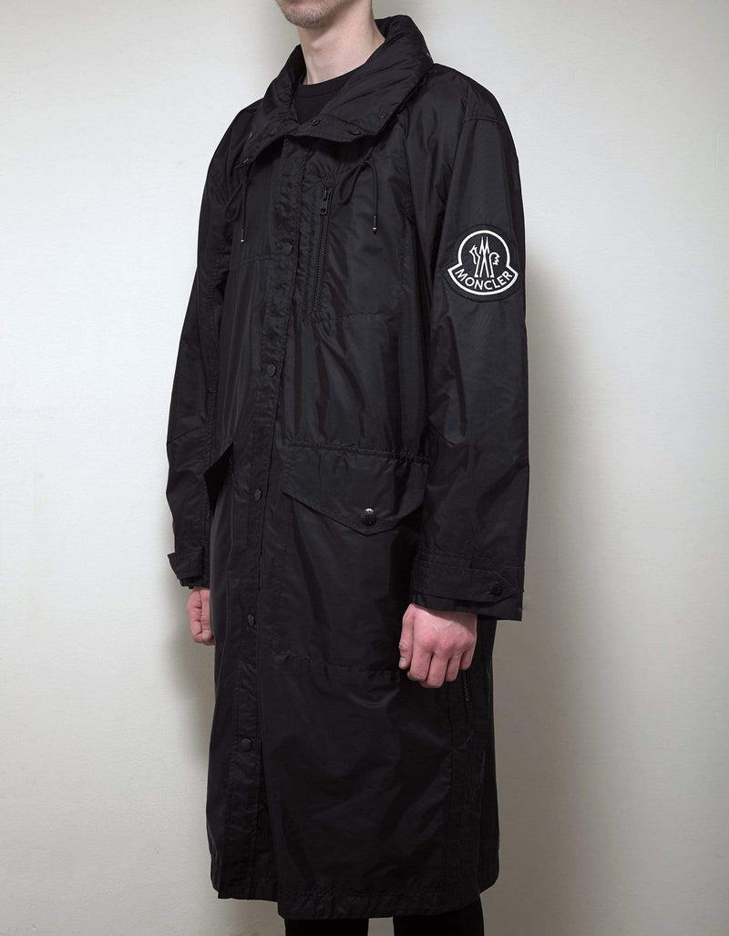 2 Moncler 1952 Moncler Greg Black Nylon Parka