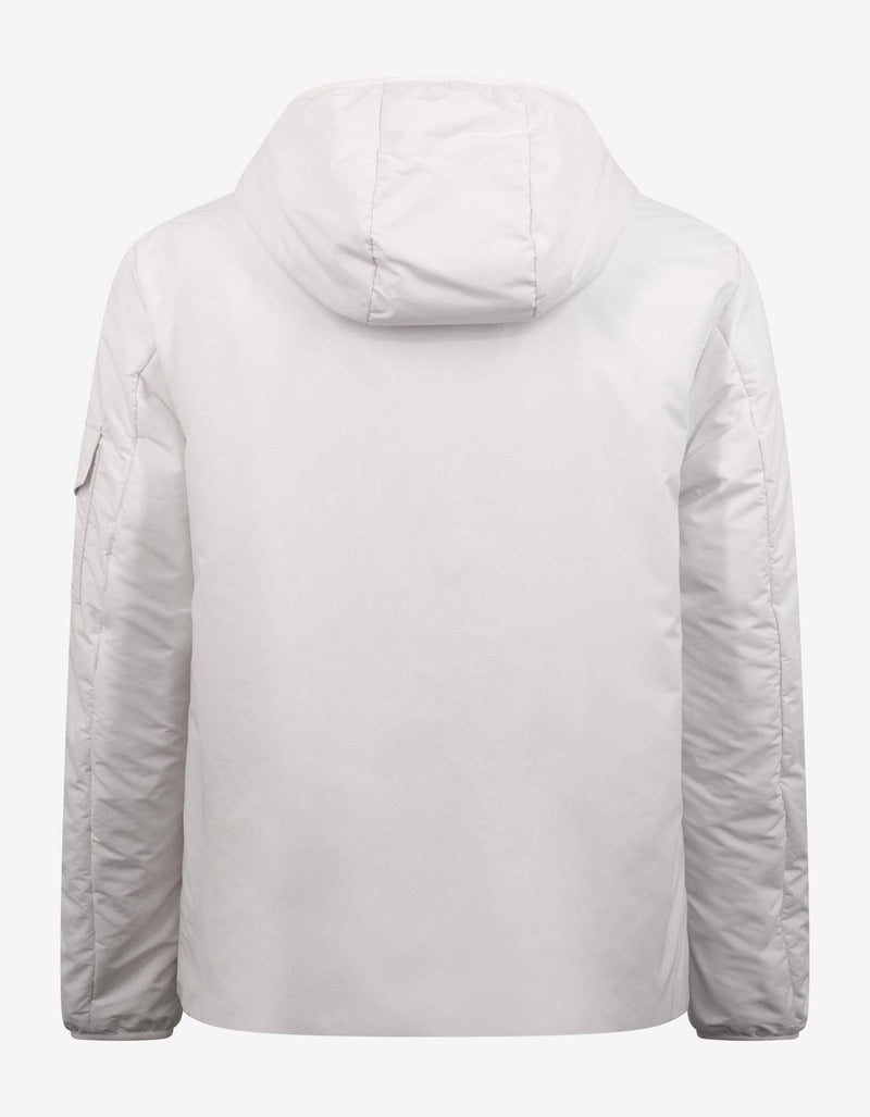 2 Moncler 1952 Moncler Rila White Nylon Down Jacket