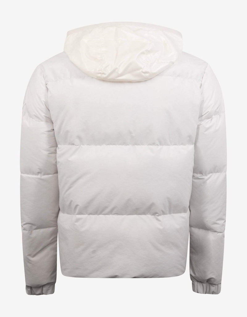 2 Moncler 1952 Moncler Trient White Nylon Down Jacket