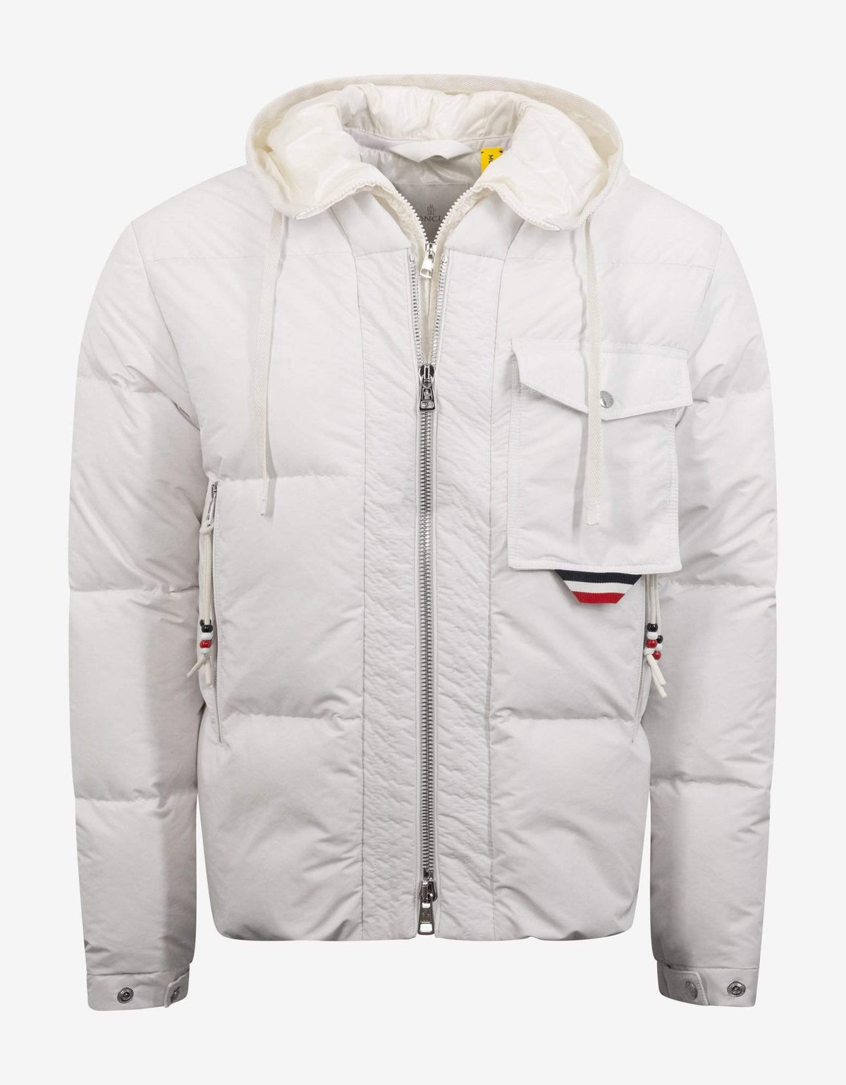 2 Moncler 1952 Moncler Trient White Nylon Down Jacket