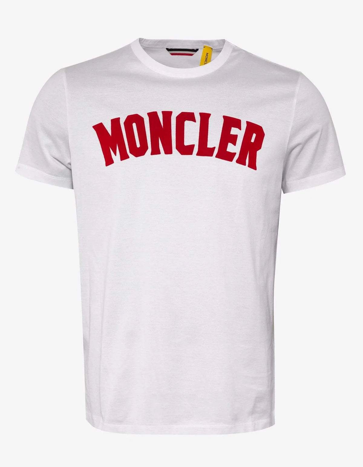 Moncler White Moncler Logo T-Shirt