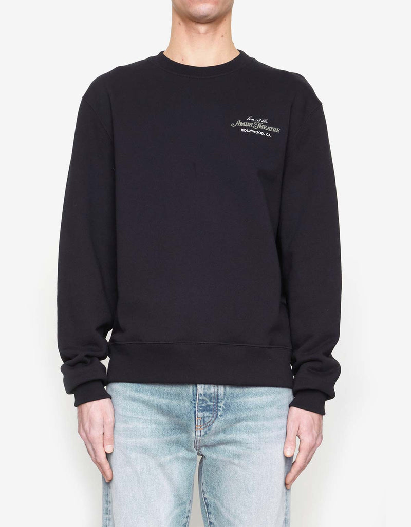 Amiri Black Amiri Theatre Sweatshirt