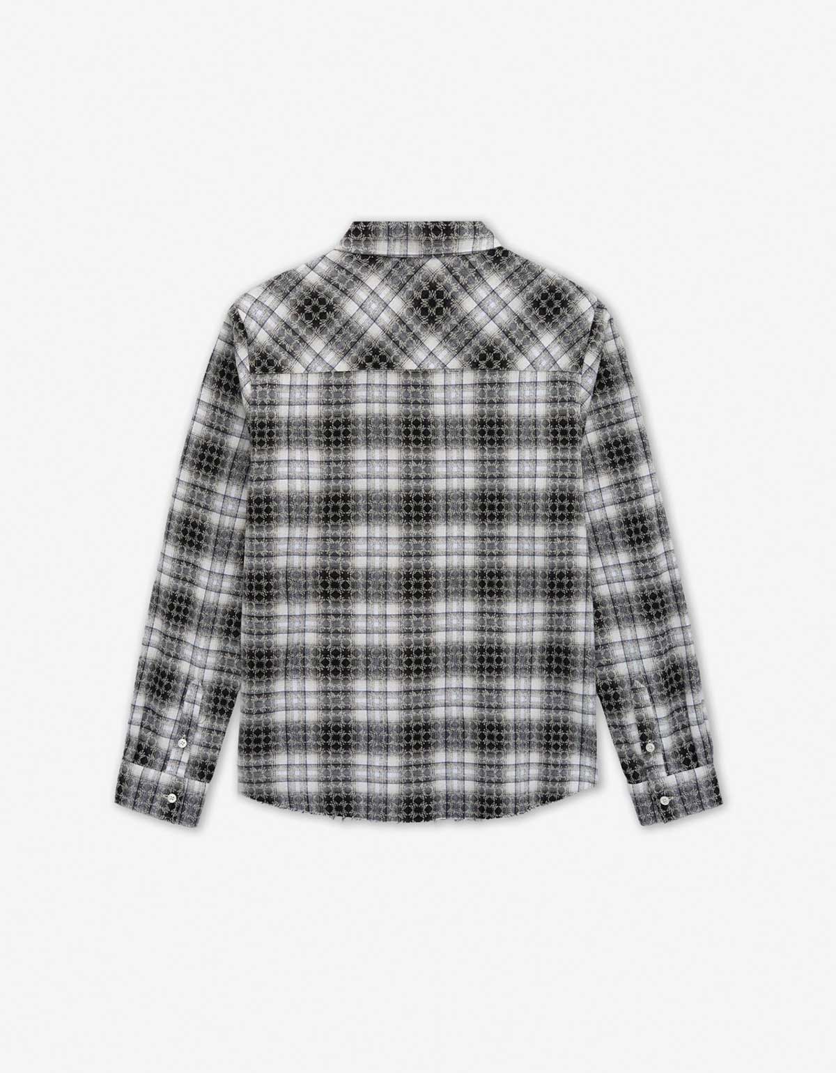 Amiri Black MA Quad Classic Flannel Shirt