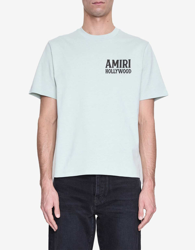 Amiri Green Jazz Wolf Print T-Shirt AMJYTE1169 318