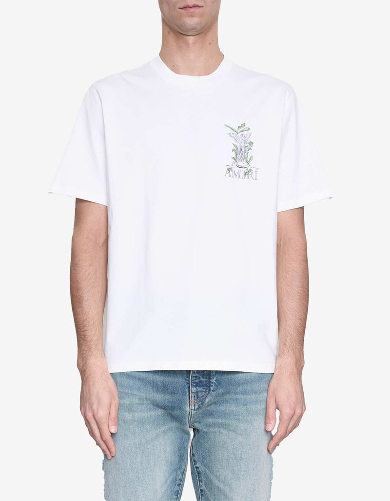 Amiri White Garden Print T-Shirt  AMJYTE1164 127 