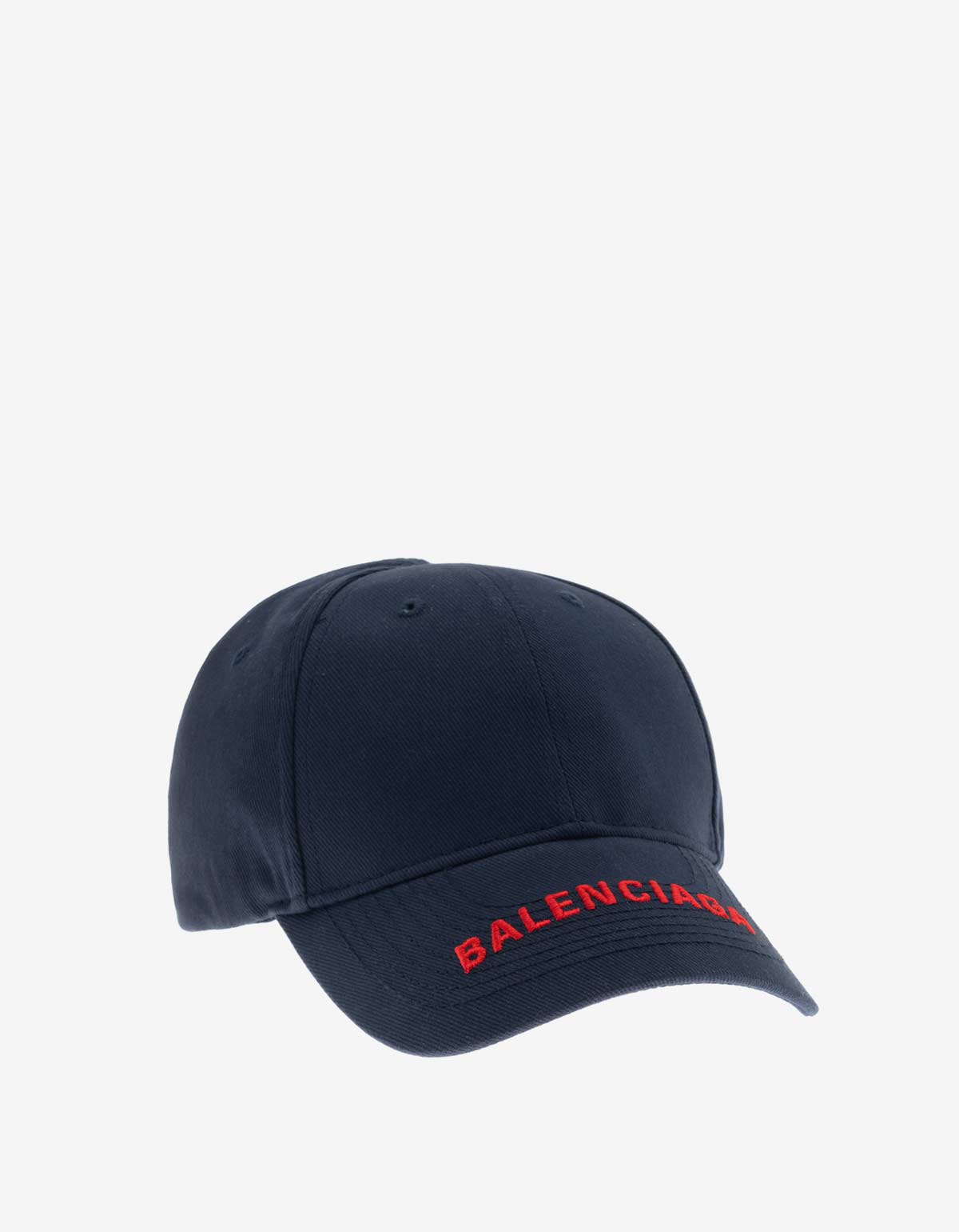 Balenciaga Blue Logo Visor Baseball Cap