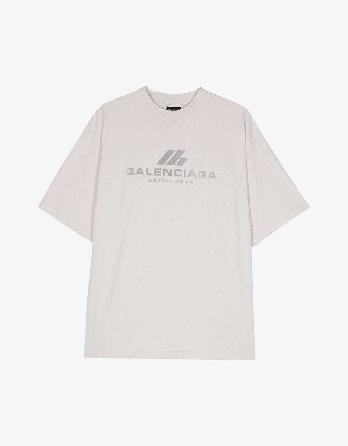 Balenciaga White Activewear Medium Fit T-Shirt
