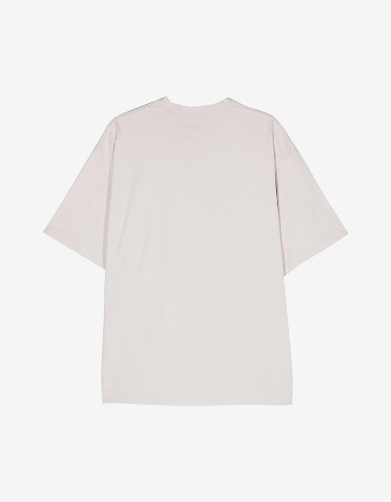 Balenciaga White Activewear Medium Fit T-Shirt