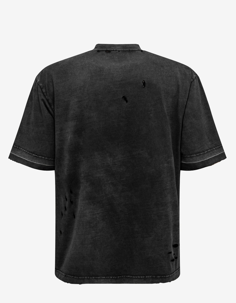 Balenciaga Black Maison Balenciaga Medium Fit T-Shirt