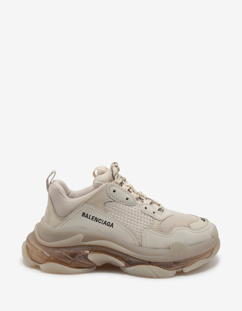 Balenciaga Triple S Clear Sole Off-White Trainers