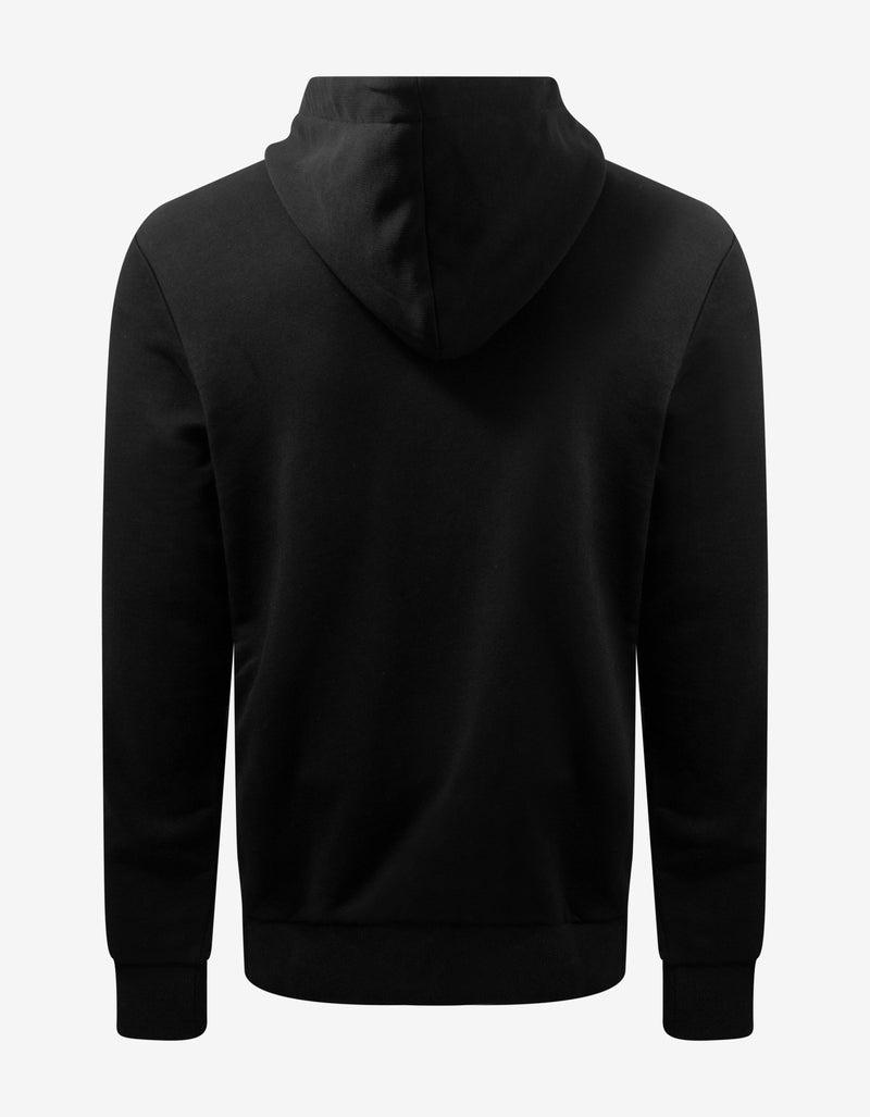 Balmain Black 3D Effect Logo Hoodie