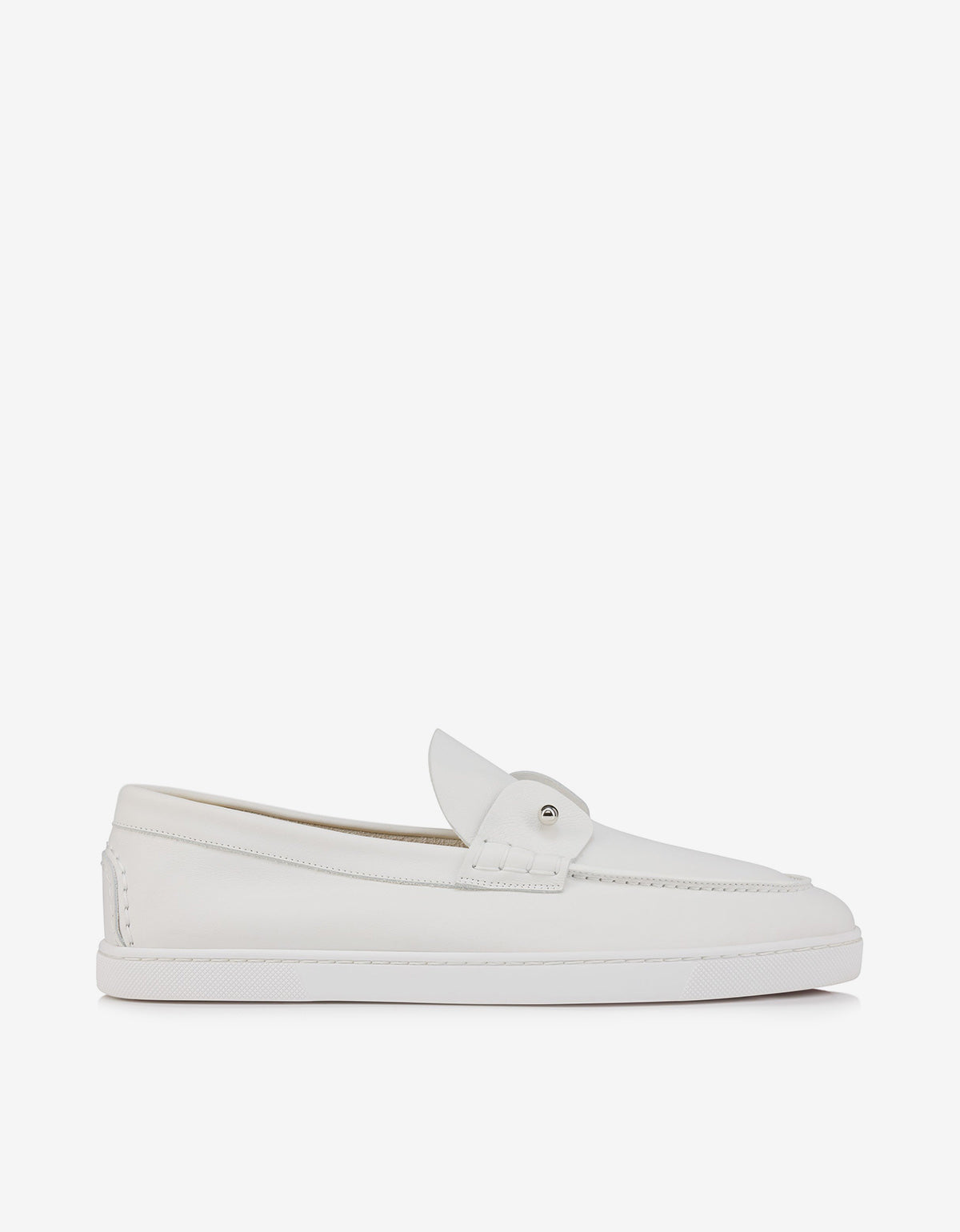 Christian Louboutin Chambeliboat White Boat Shoes 1250212-wh01