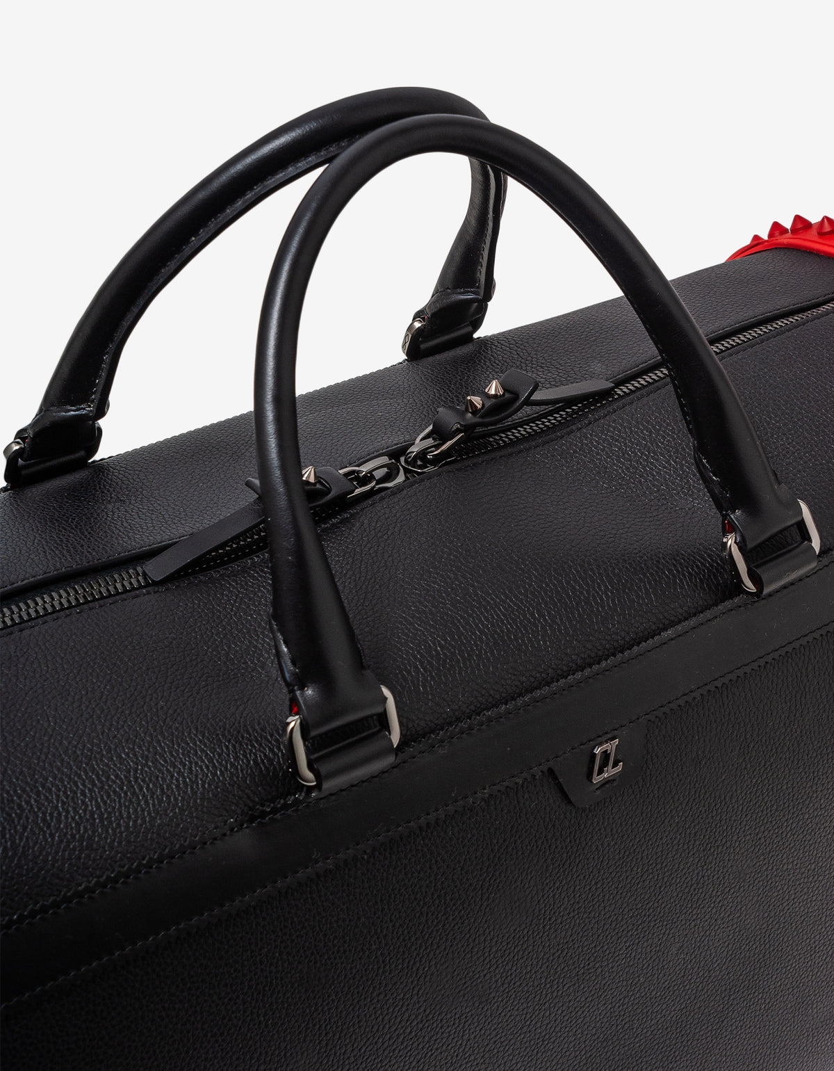 Christian Louboutin Sneakender Black Duffle Bag