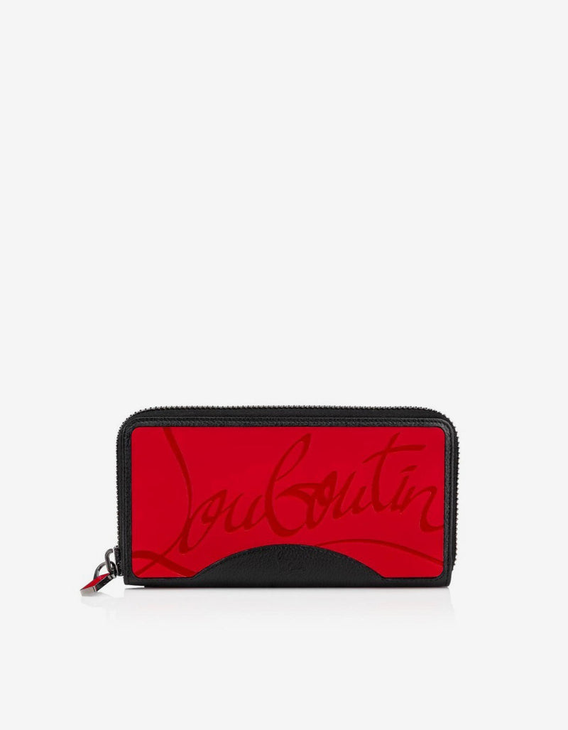 Christian Louboutin Panettone Black Sneaker Sole Wallet 3195051 H734