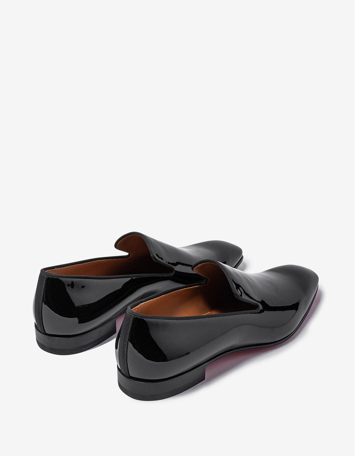 Christian Louboutin Dandelion Black Patent Leather Loafers