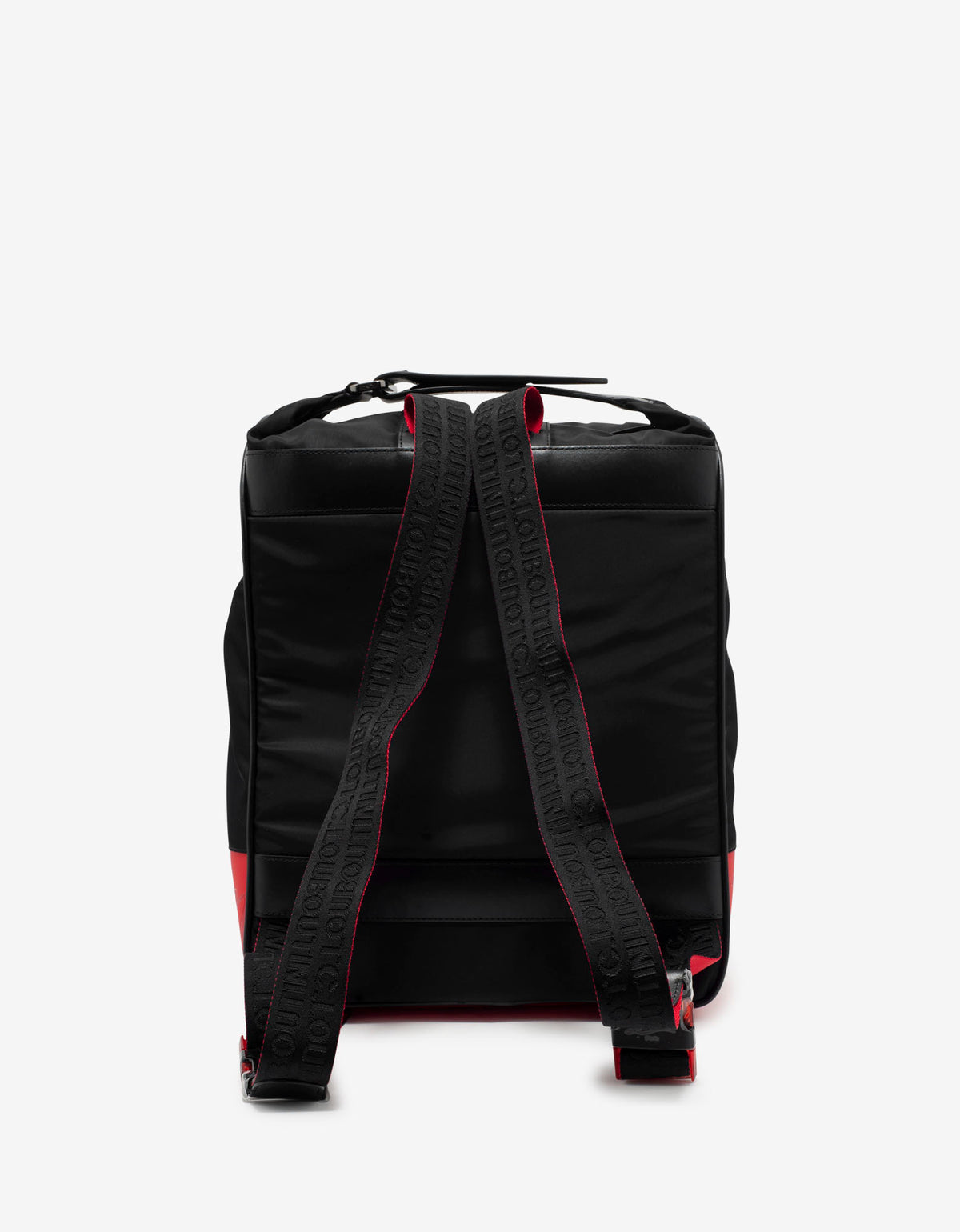 Christian Louboutin Hop'N Zip Black Nylon Backpack