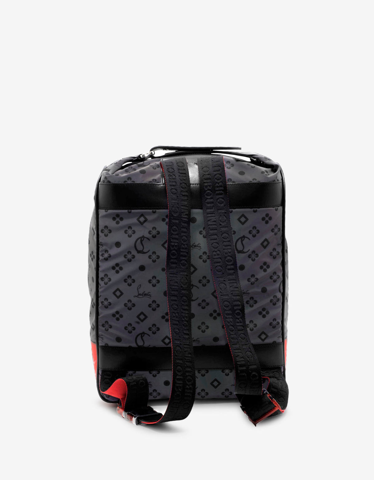 Christian Louboutin Hop'N Zip Nylon Reflex Loubinthesky Backpack