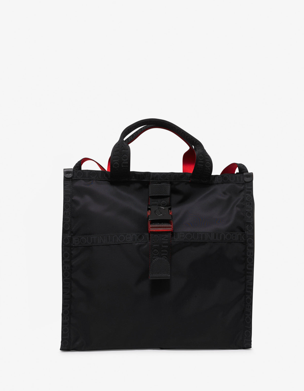 Christian Louboutin Loubiclic Tote Black Nylon Bag