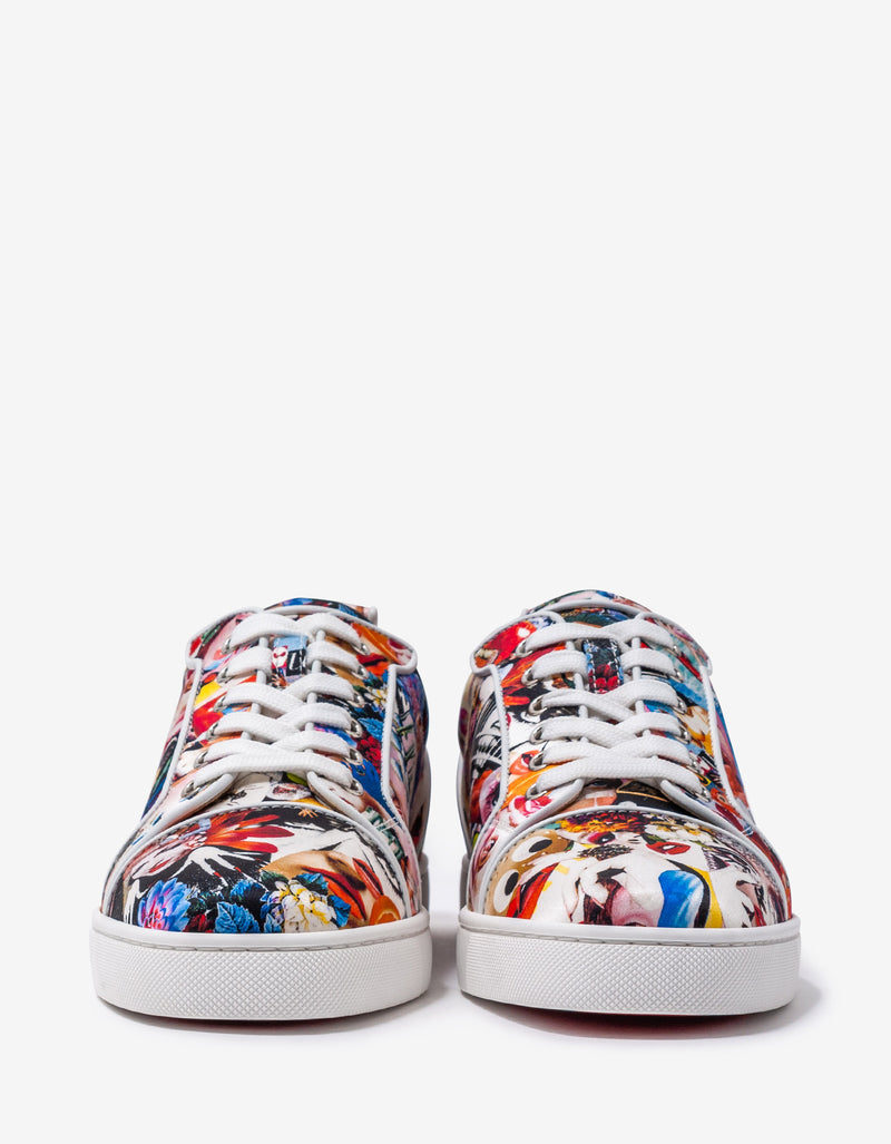 Christian Louboutin Louis Junior Orlato Oh Xtian Print Trainers