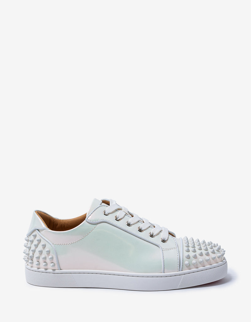 Christian Louboutin Seavaste 2 Orlato Iridescent Leather Trainers