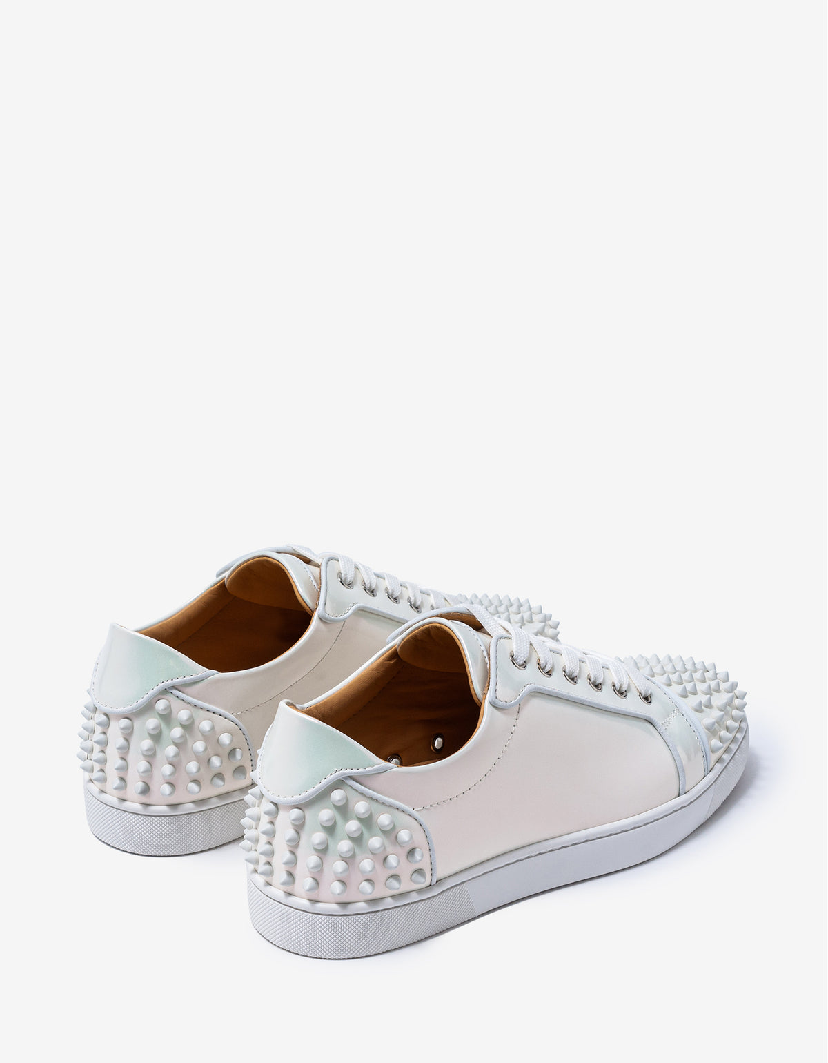 Christian Louboutin Seavaste 2 Orlato Iridescent Leather Trainers