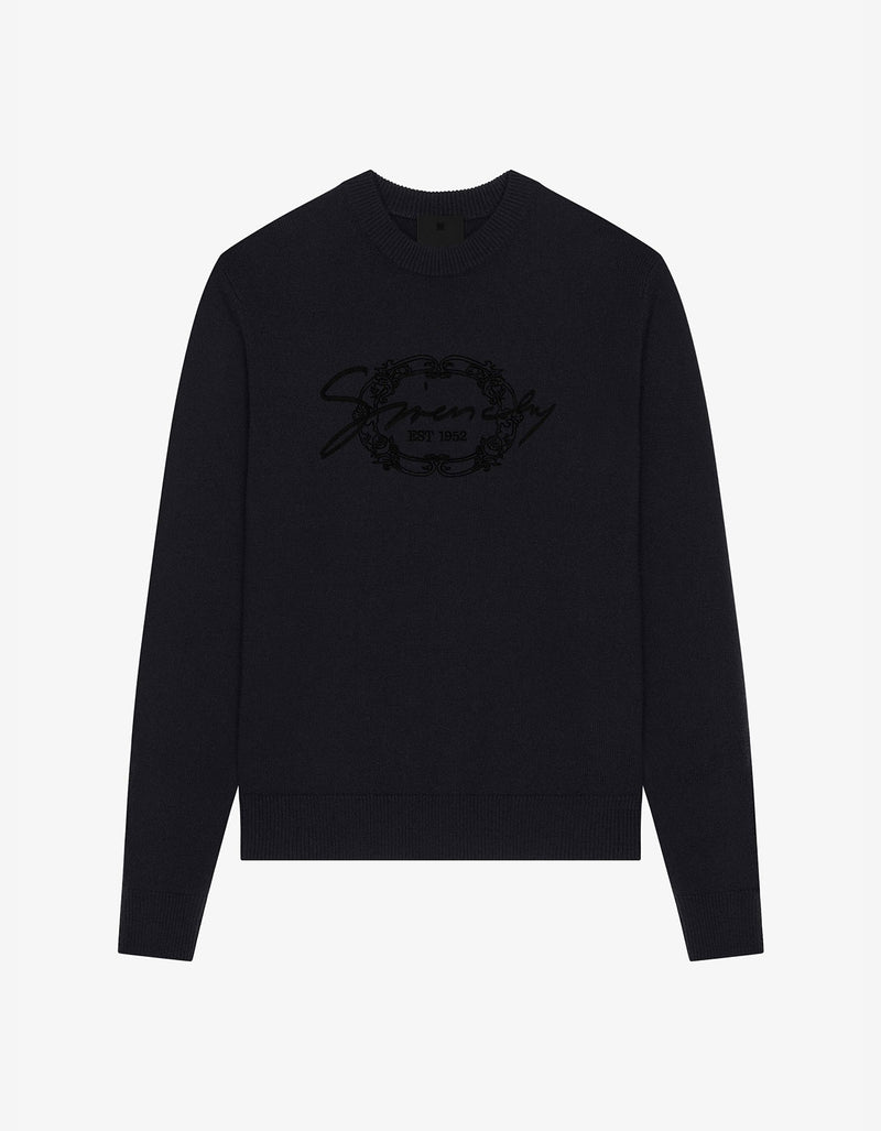 Givenchy Black Medallion Sweater