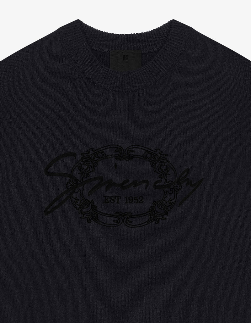 Givenchy Black Medallion Sweater