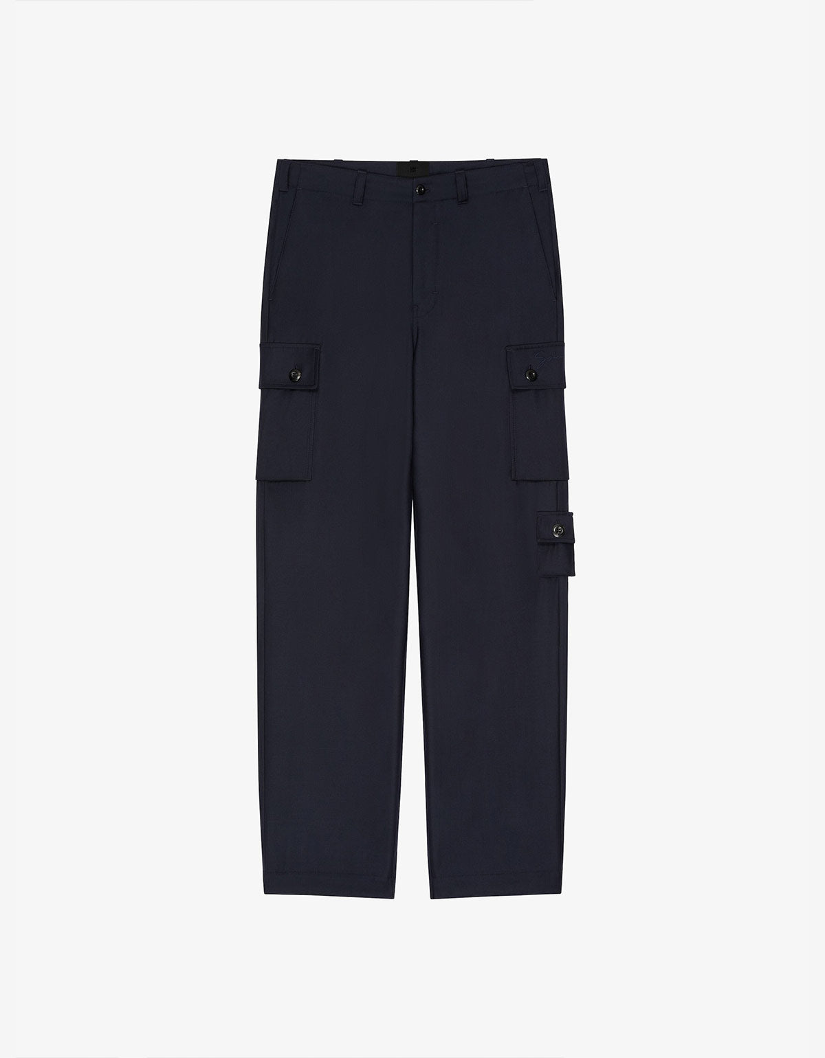 Givenchy Blue Cargo Trousers BM51JQ100H 403 