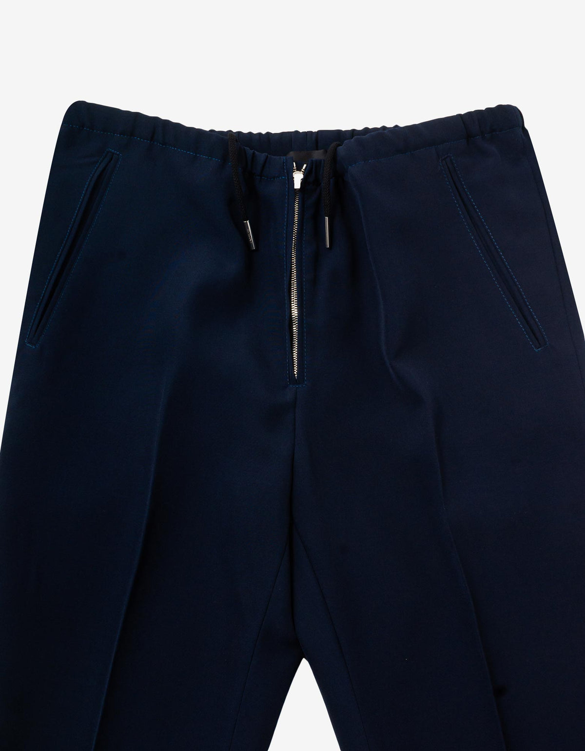 Givenchy Navy Blue Wool Trousers