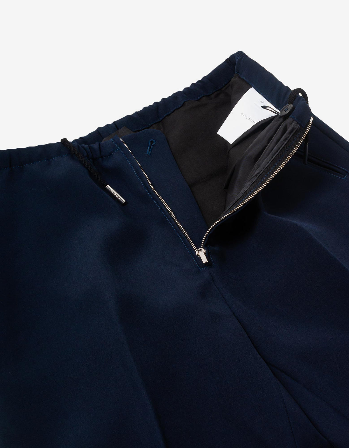 Givenchy Navy Blue Wool Trousers