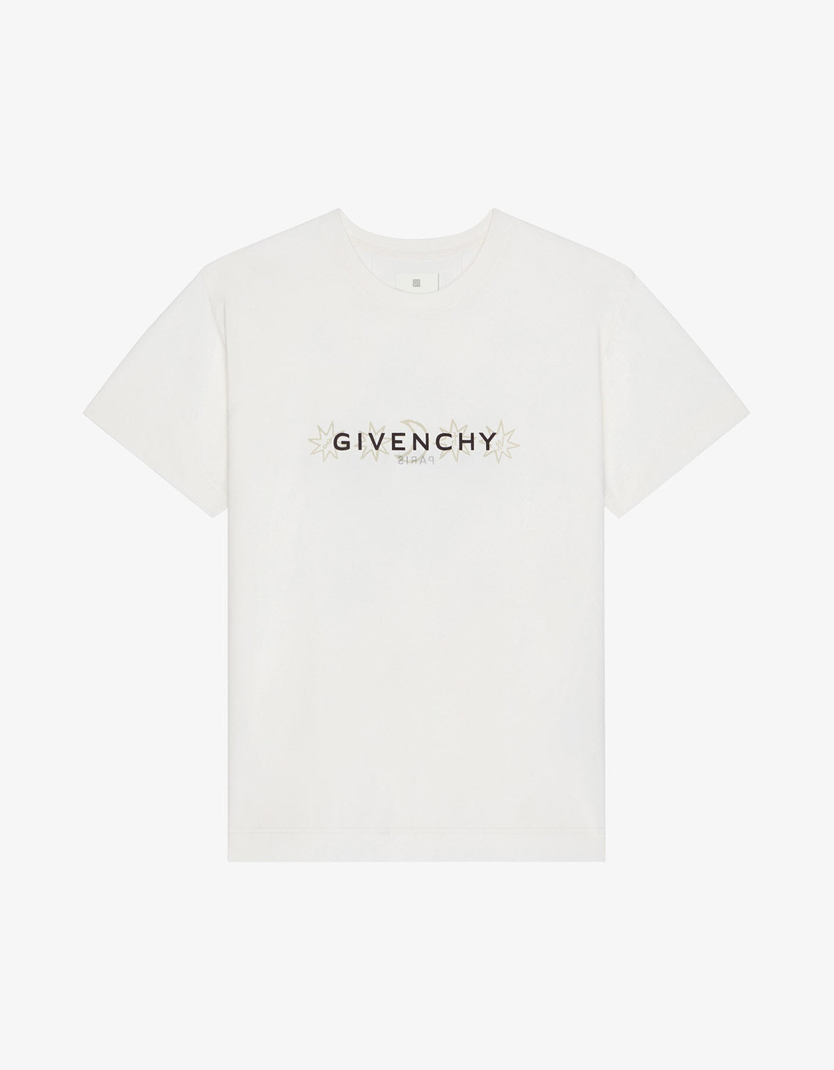 Givenchy White Taro Print Reverse T-Shirt