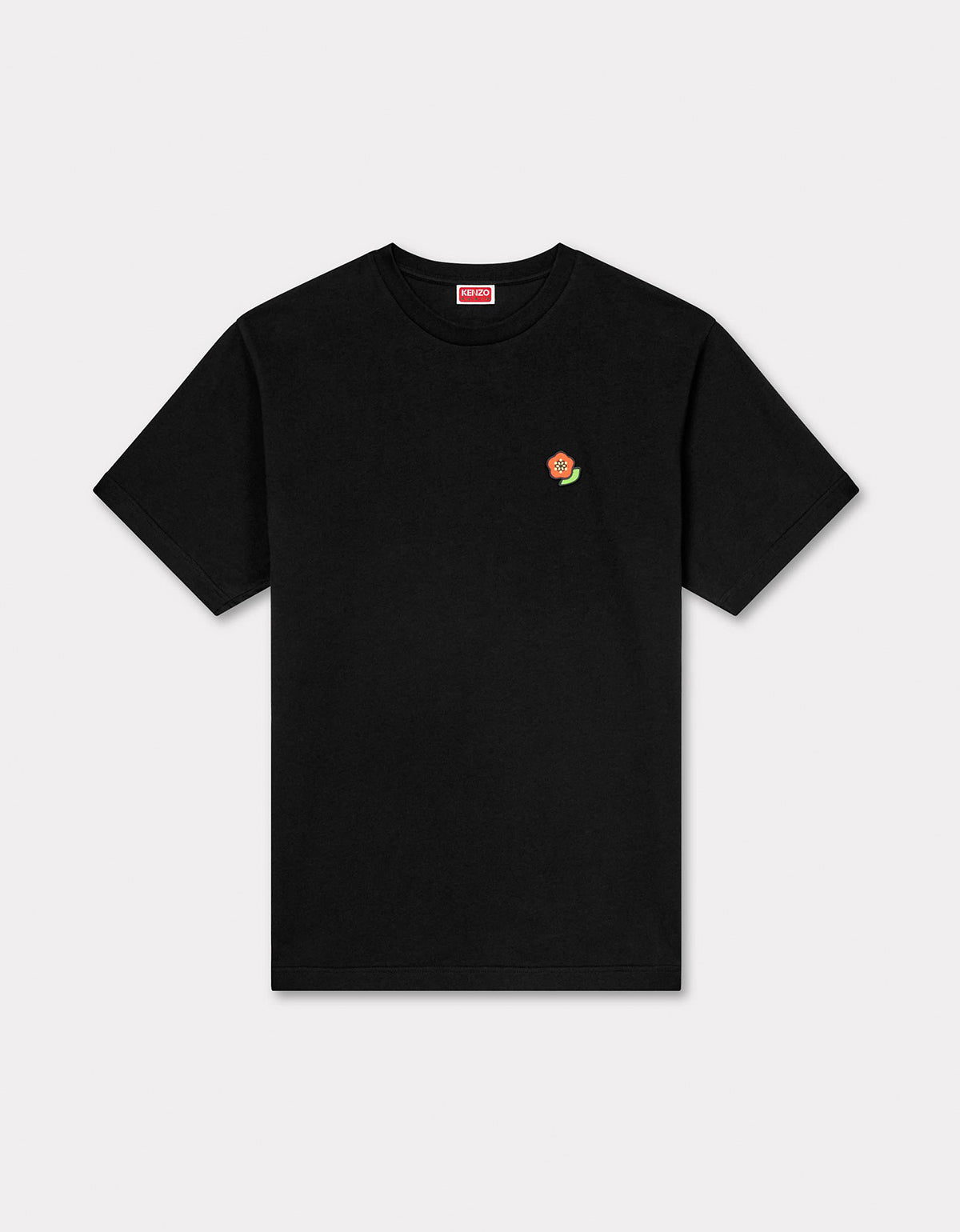 Kenzo Black Pop Embroidered Black T-Shirt