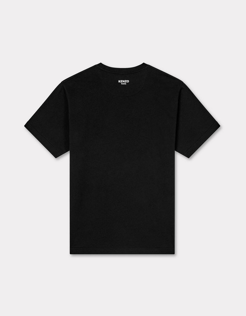 Kenzo Black Pop Embroidered Black T-Shirt