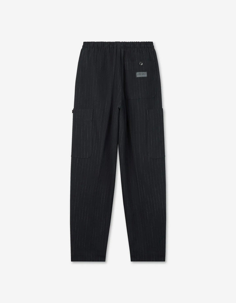 Kenzo Black Cargo Jogging Trousers