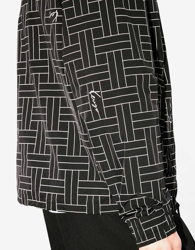 Kenzo Black Kenzo Weave Windbreaker