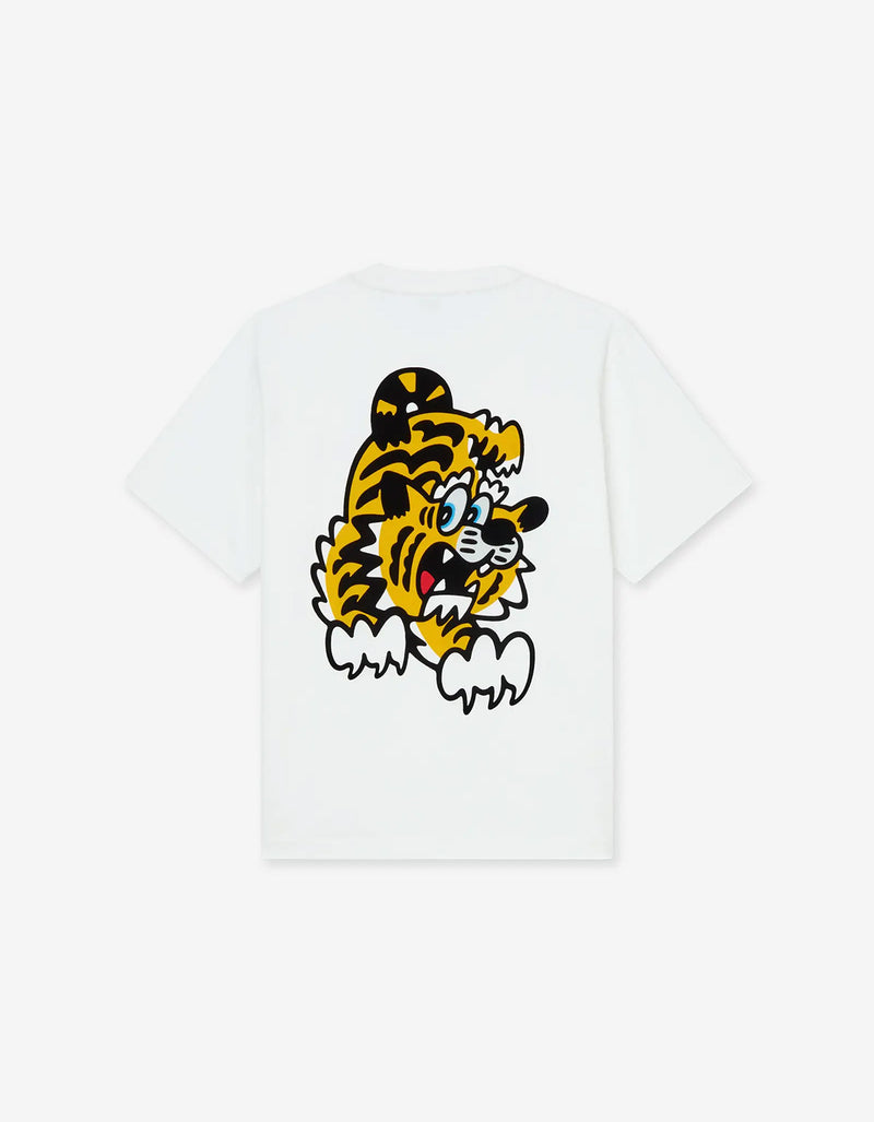 Kenzo By Verdy White Oversized Print T-Shirt