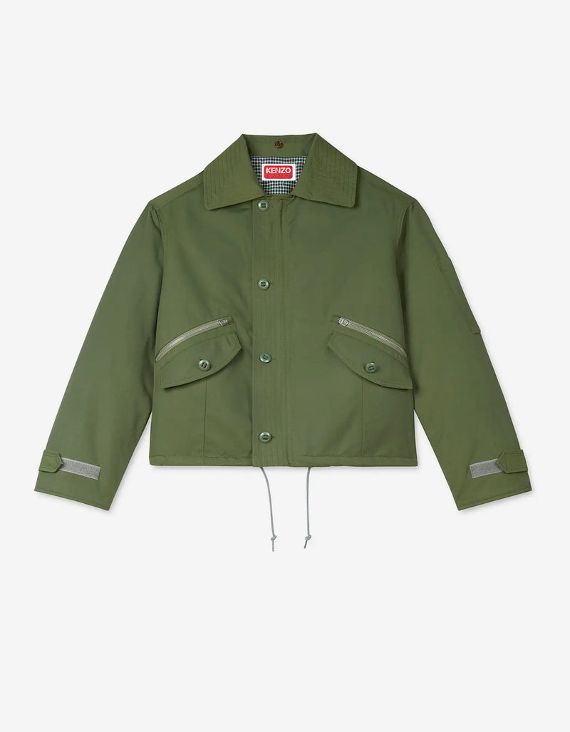 Kenzo Green Army Flight Jacket