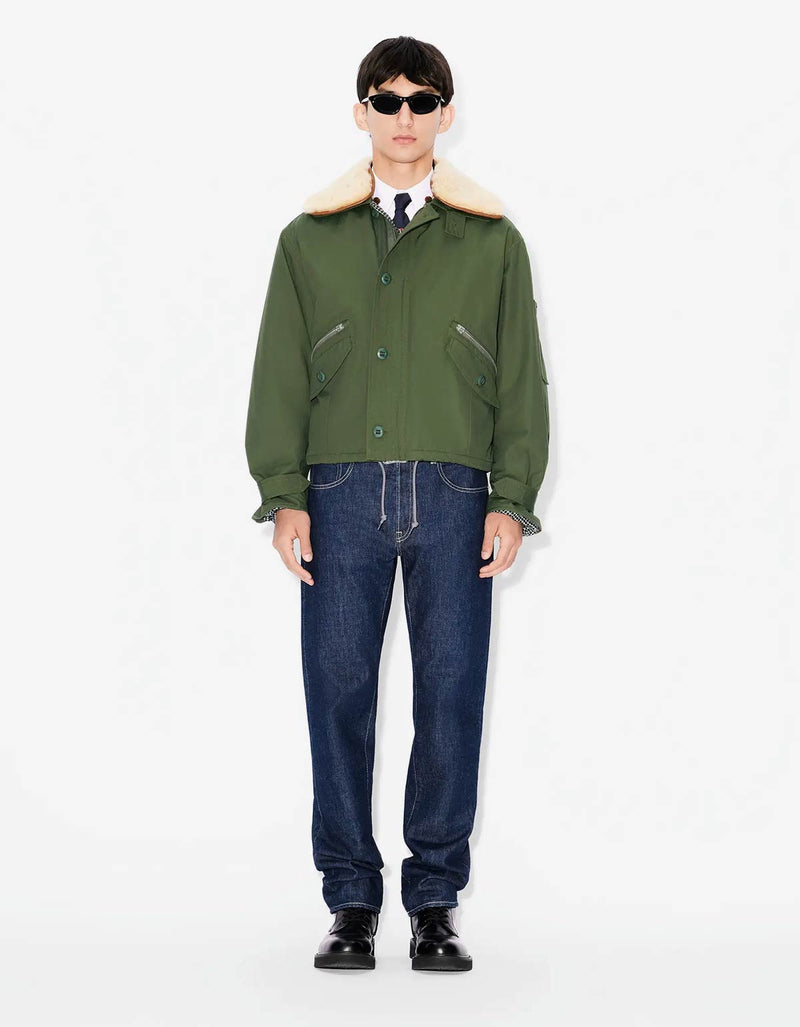 Kenzo Green Army Flight Jacket