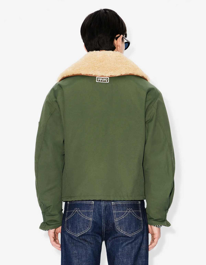 Kenzo Green Army Flight Jacket