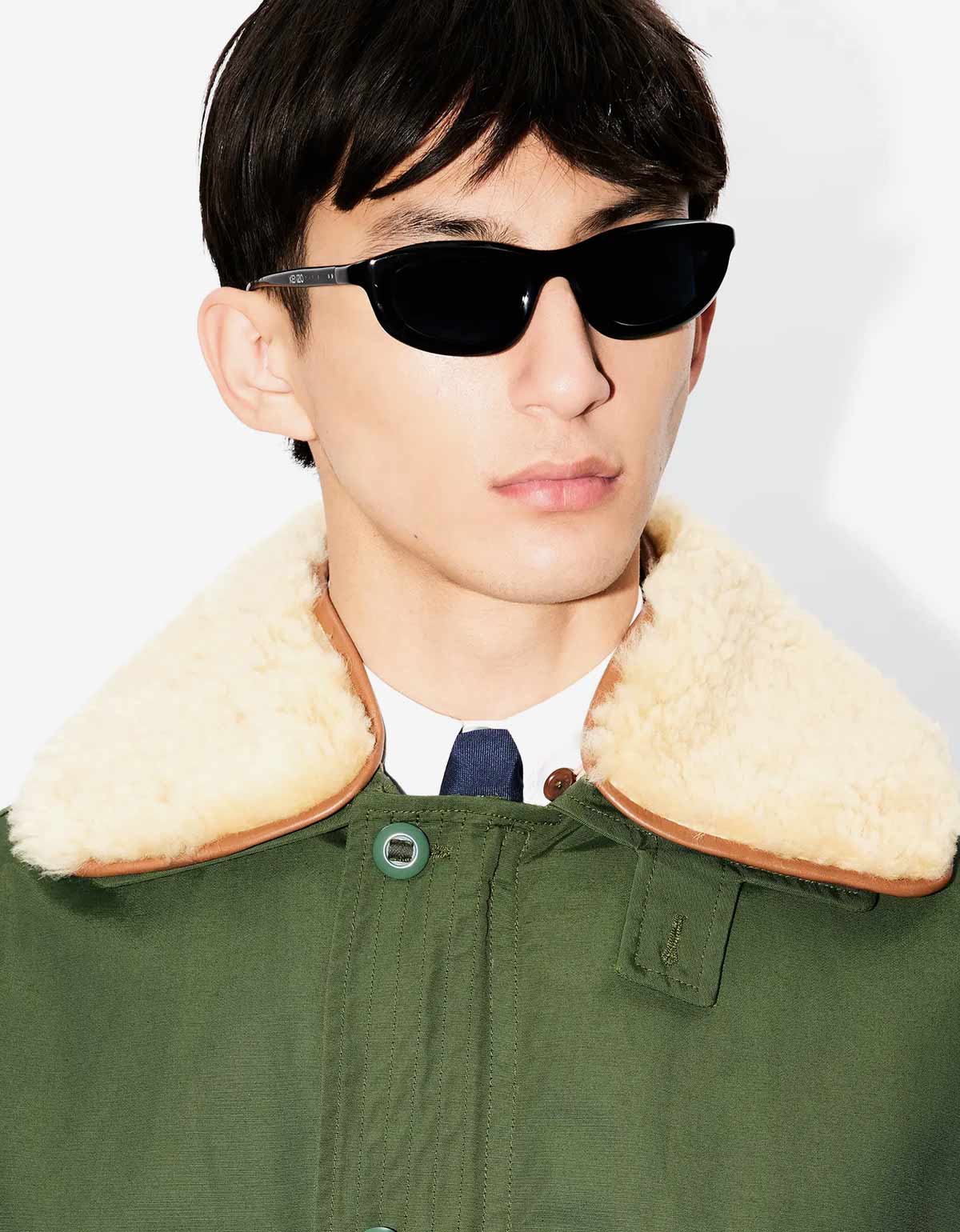 Kenzo Green Army Flight Jacket