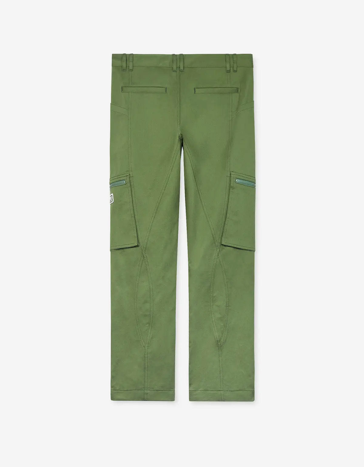 Kenzo Green Cargo Slim Trousers