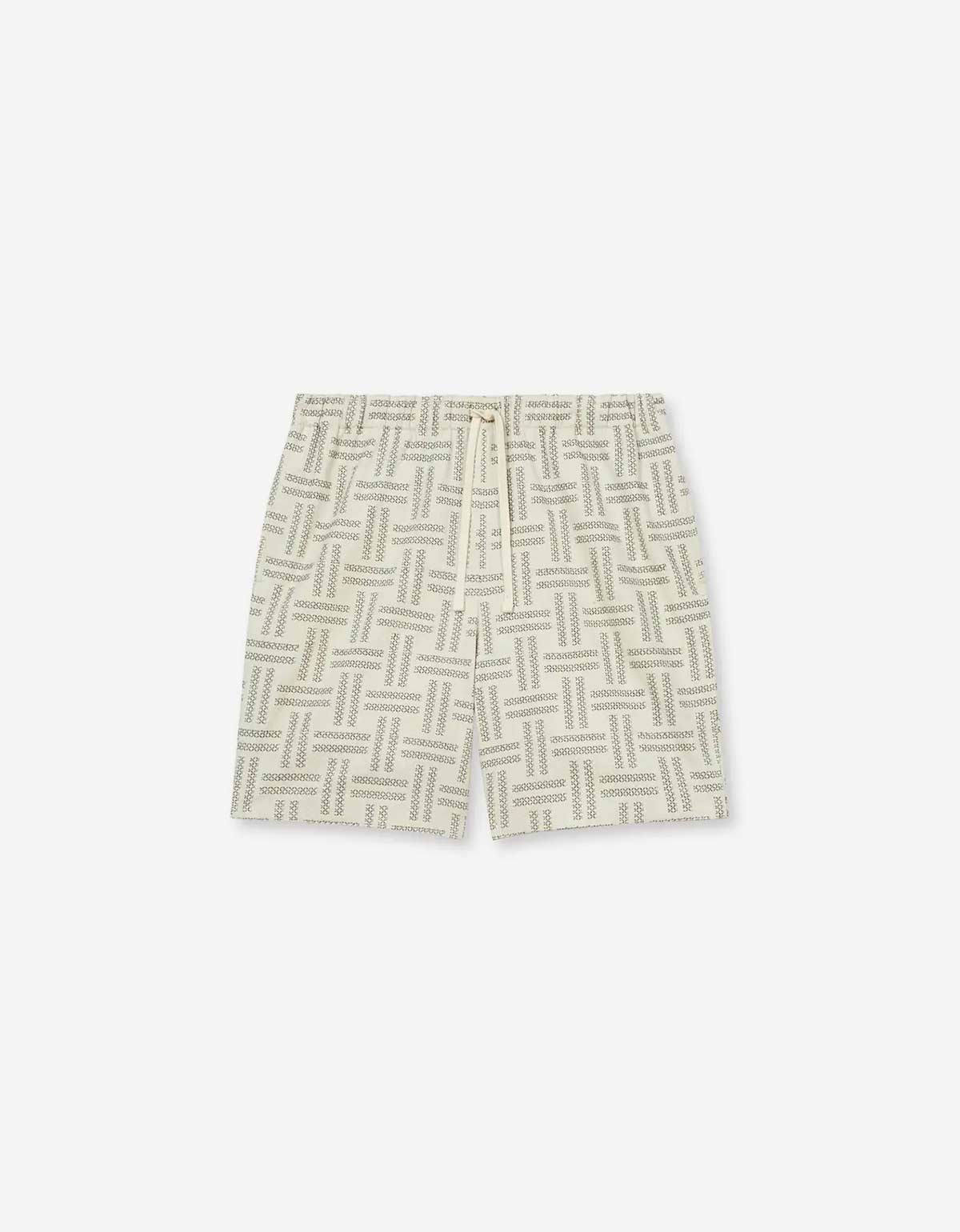 Kenzo Weave Tan Elasticated Short FF55SH5029JF.10